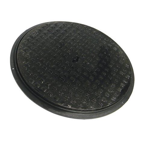 460mm Cast Iron Cover/Plastic Frame (1)