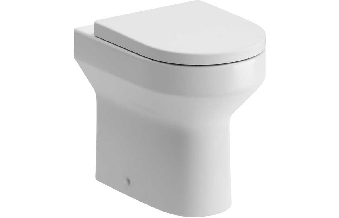 Eerie Back To Wall Comfort Height WC & Soft Close Seat