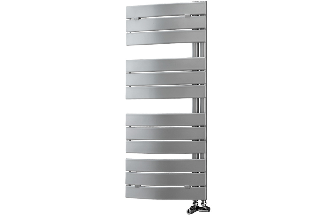 Namib Curved Panel Ladder Radiator (550x1080x49mm) - Chrome