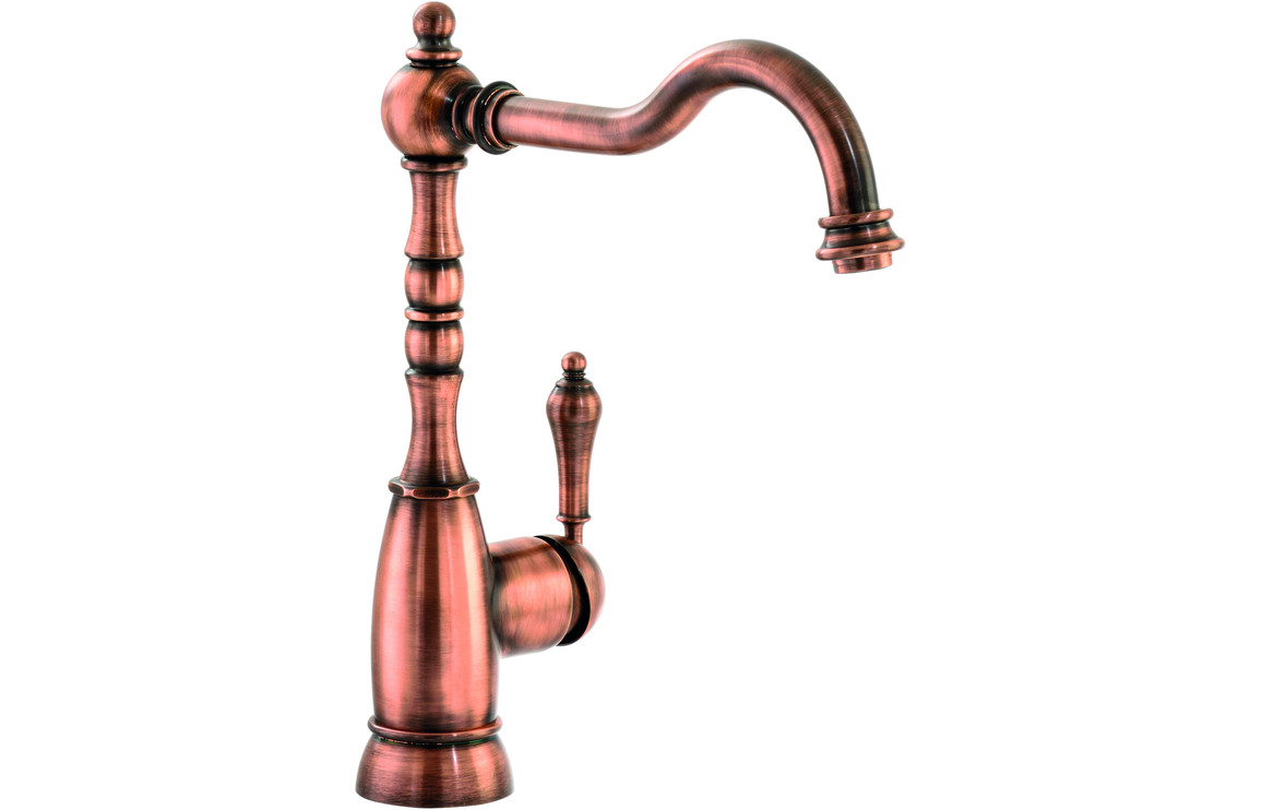 Abode Bayenne Single Lever Kitchen Mixer Tap - Century Copper